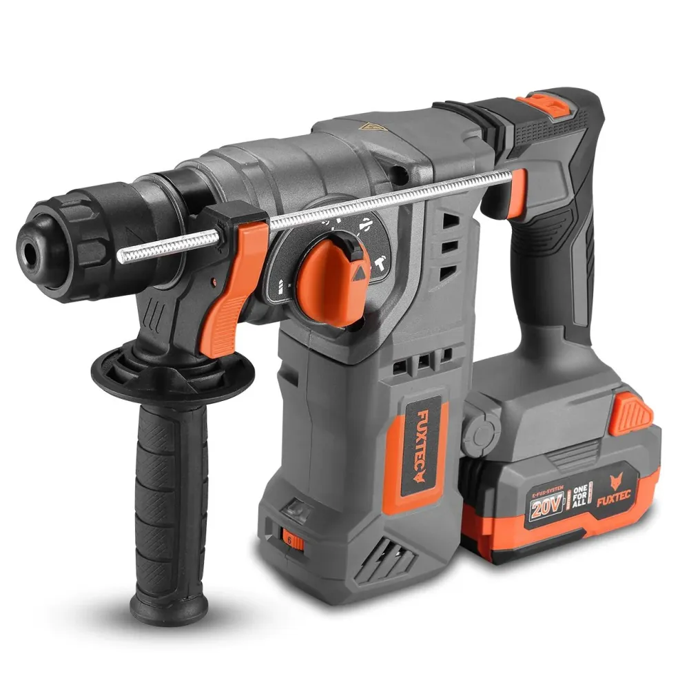 20V akumulátorové rotacní kladivo FX-E1RH20 sada sekácu