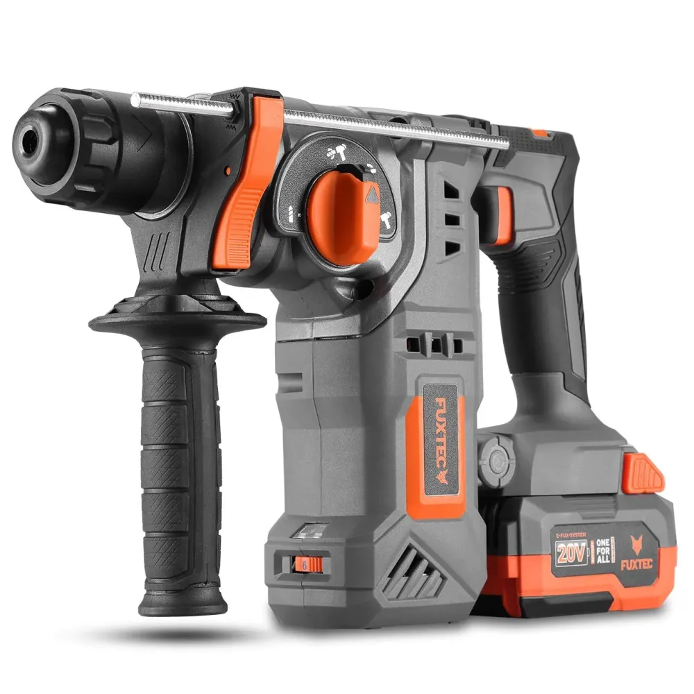 20V akumulátorové rotacní kladivo FX-E1RH20 sada sekácu