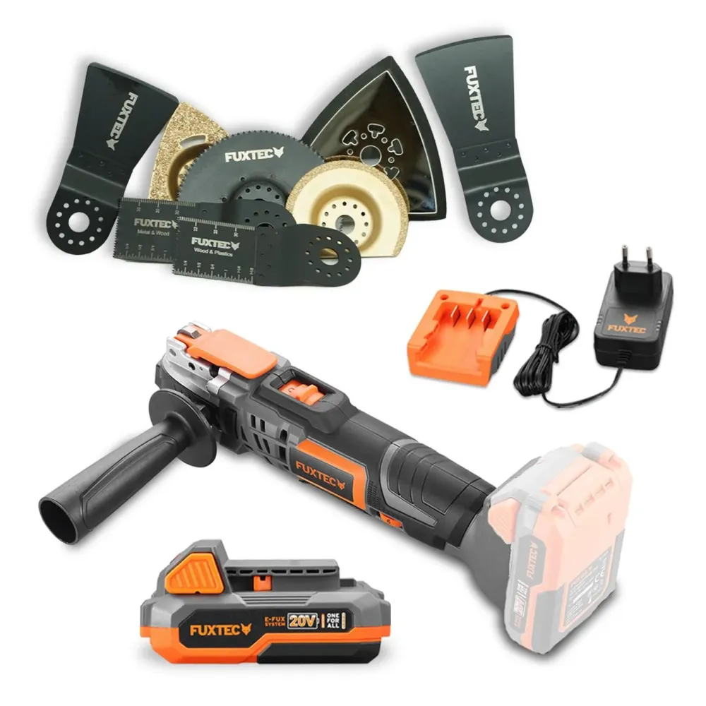 20V dobíjecí multifunkcní náradí 3v1 FX-E1MT20 sada príslušenství 8 ks