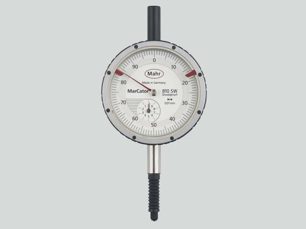 810 SW číselníkový úchylkoměr rozsah 10mm/0,01mm