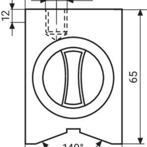 815 YM magnetický podstavec