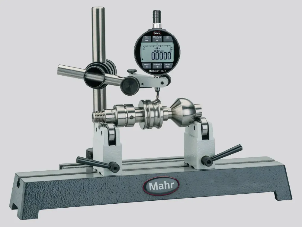 818 Přístroj pro kontrolu obvodové házivosti 350x110 s rotačními bloky Výška 70 mm