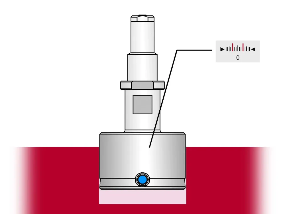 844 D-HR měřící trn D-HR >7-9 mm pro toleranci < 10 µm, M6x0.75