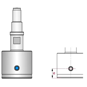 844 DR-FD dutinoměr s měřícím trnem >110-120 mm s odlišným jmenovitým rozměrem, M10 x 1