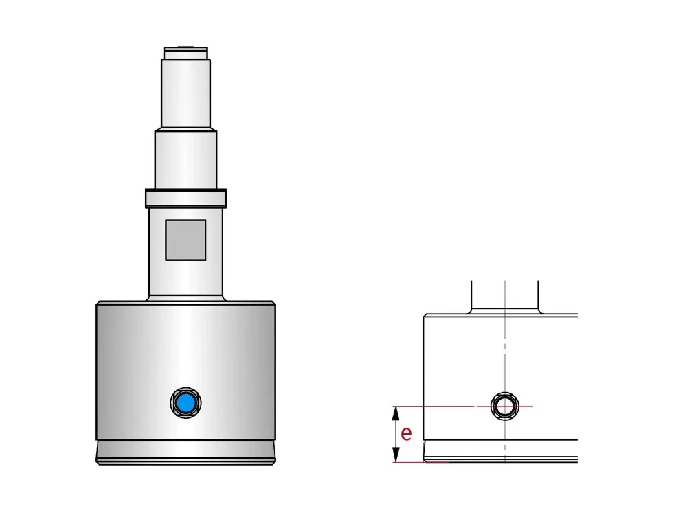 844 DR-FD dutinoměr s měřícím trnem >130-140 mm s odlišným jmenovitým rozměrem, M10 x 1