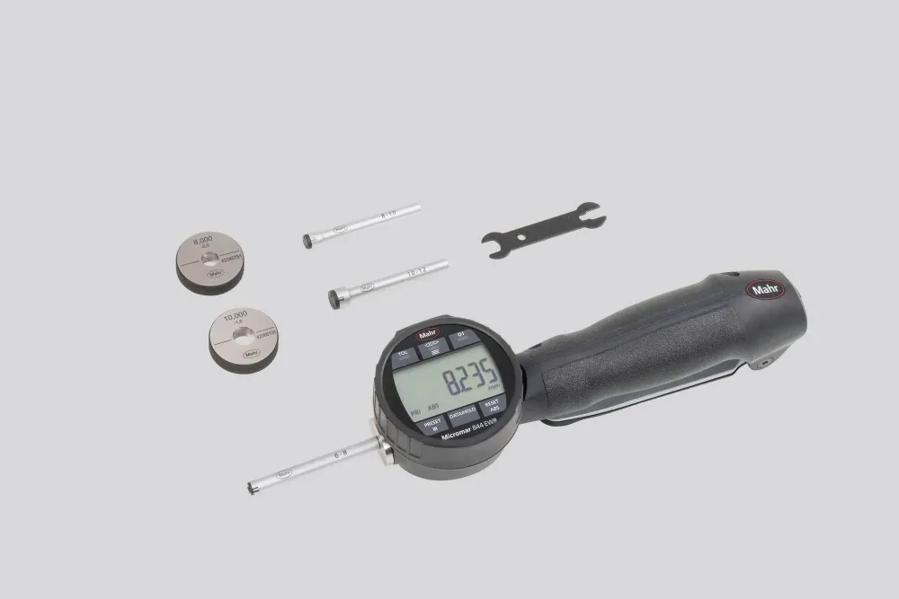 844 EWR digitální rychloměřič vnitřních rozměrů s datovým výstupem, rozsah měření: 6 - 12 mm dělení stupnice 0,001mm, v sadě