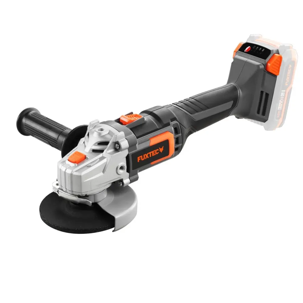 Akumulátorová úhlová bruska FUXTEC 20V FX-E1WS20 bez akumulátoru, bez nabíjecky