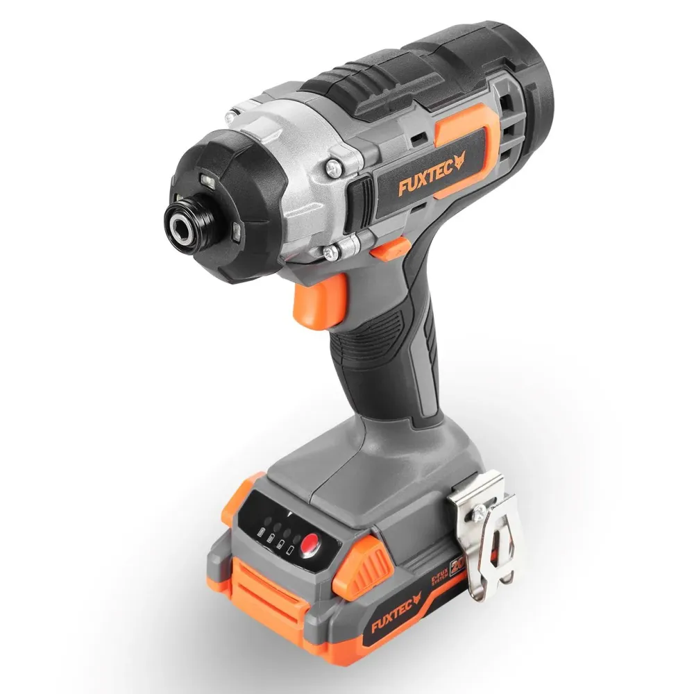 Akumulátorová príklepová vrtacka FUXTEC 20V FX-E1IS20 SET s 1 x akumulátorem 2Ah, 1 x nabíjeckou 1A