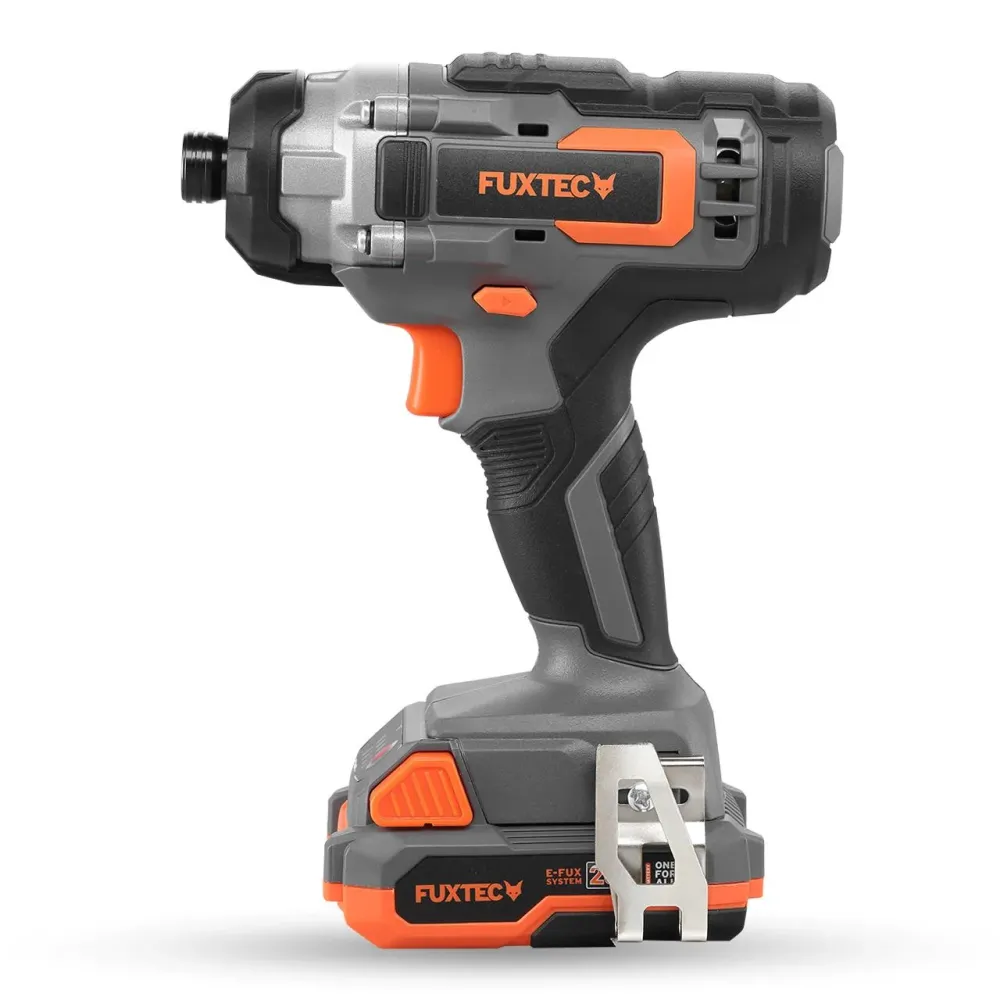Akumulátorová príklepová vrtacka FUXTEC 20V FX-E1IS20 SET s 1 x akumulátorem 2Ah, 1 x nabíjeckou 1A