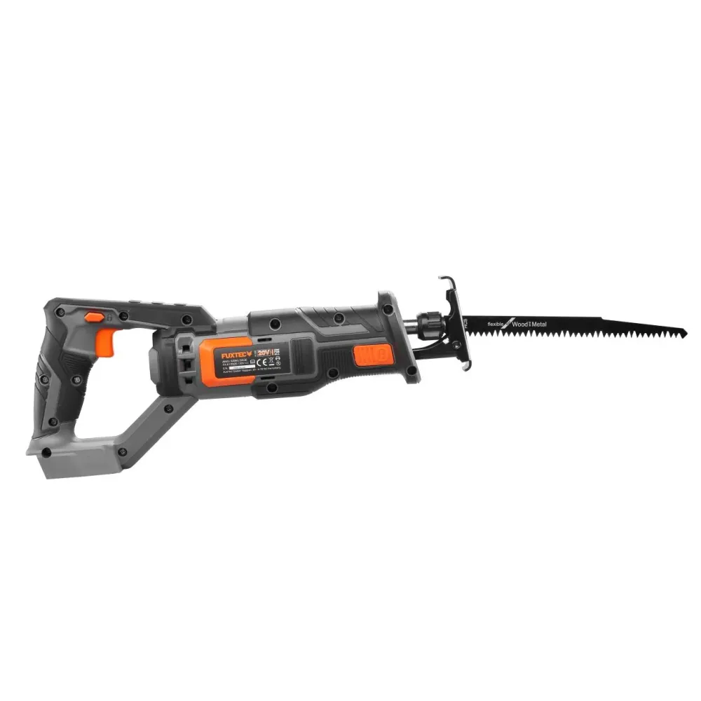 Akumulátorová prímocará pila FUXTEC 20V FX-E1SS20 SET s 1 x akumulátorem 2Ah, 1 x nabíjeckou 2,4A