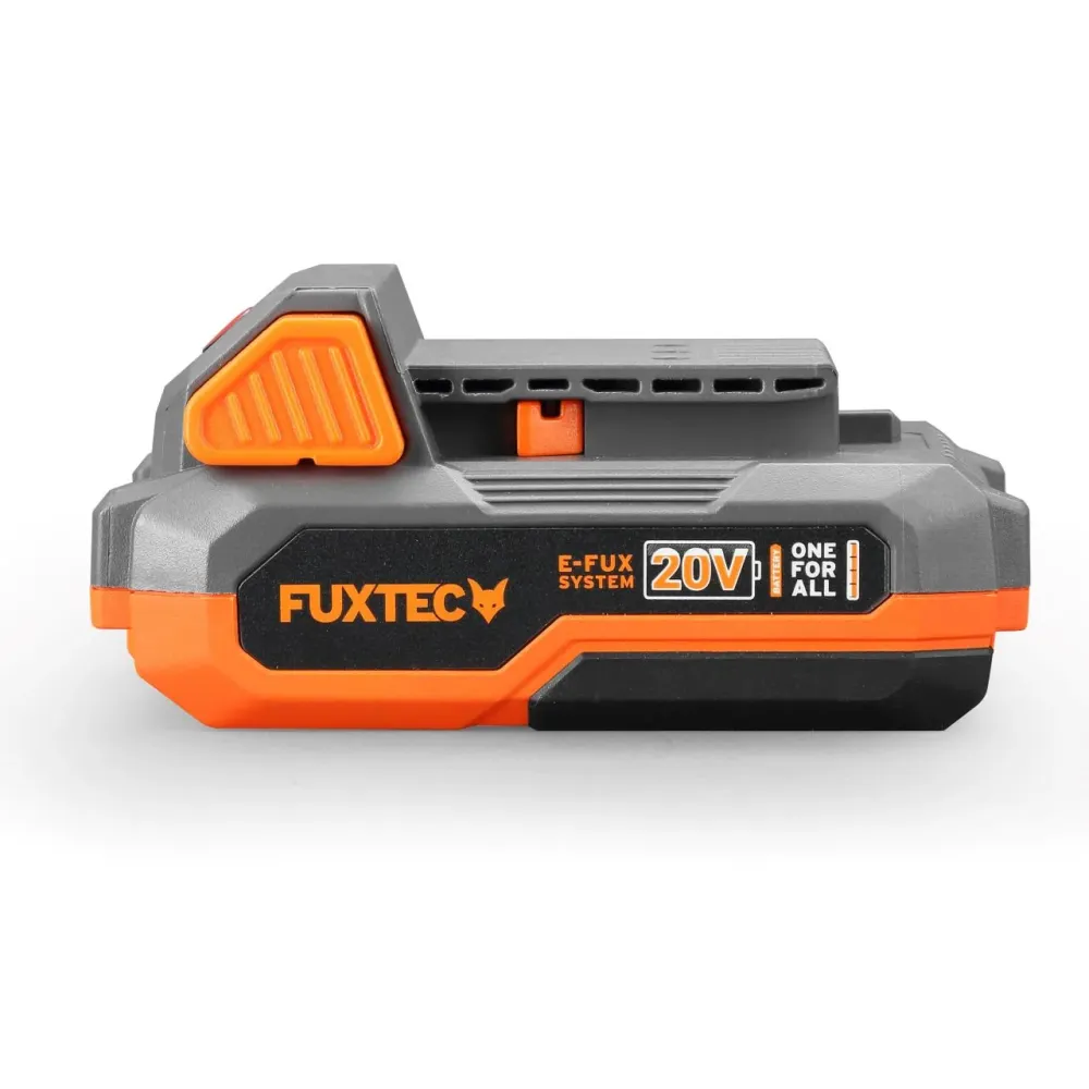 Akumulátorová prímocará pila FUXTEC 20V FX-E1SS20 SET s 1 x akumulátorem 2Ah, 1 x nabíjeckou 2,4A
