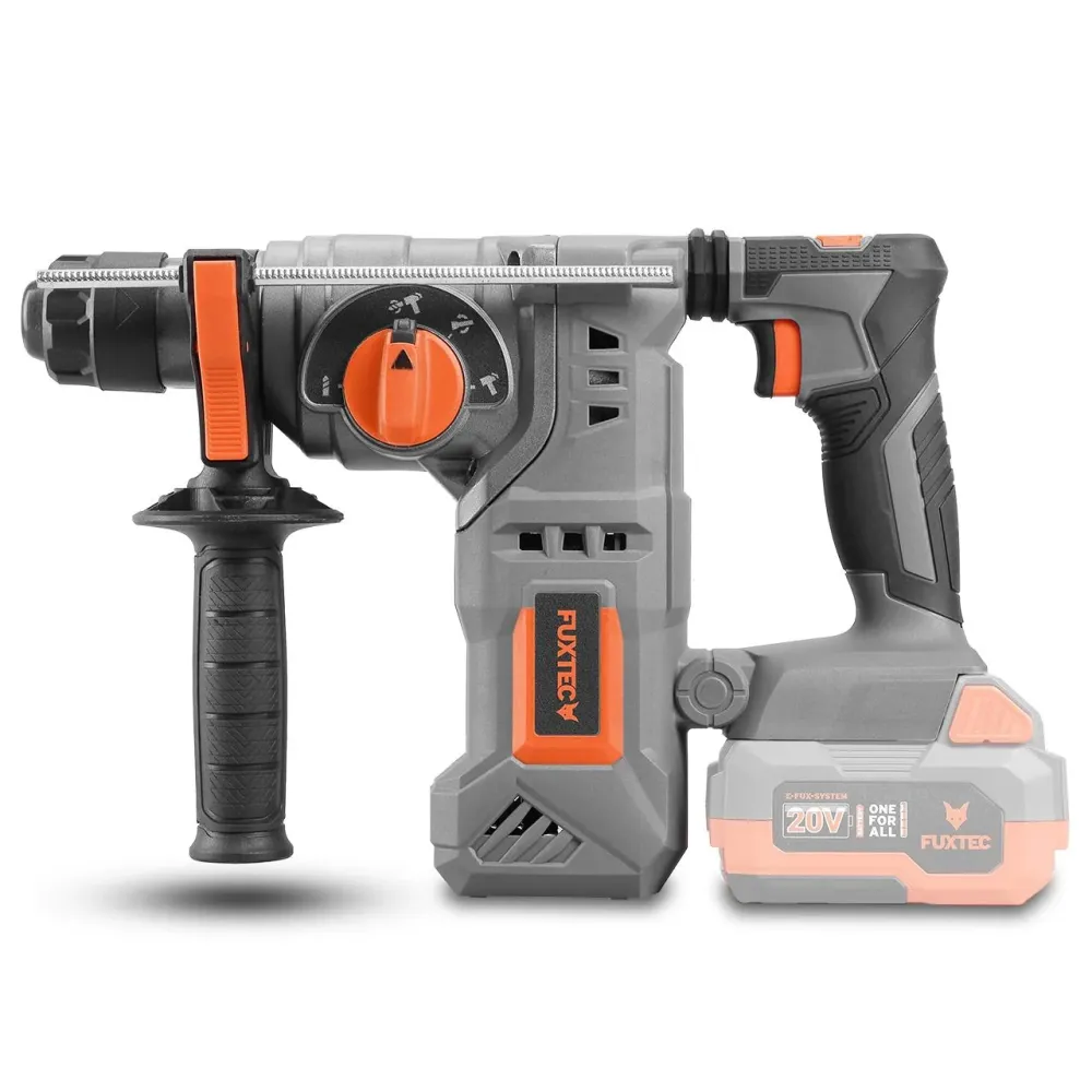 Akumulátorové vrtací kladivo FUXTEC 20V FX-E1RH20 bez akumulátoru, bez nabíjecky