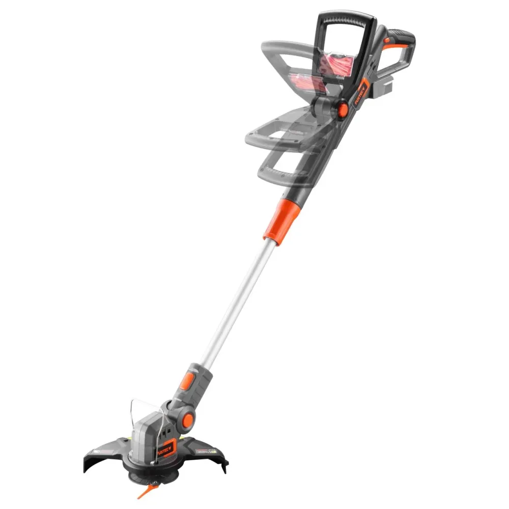 B-WARE 20V akumulátorový vyžínac FUXTEC FX-E1RT20 SET s 1 x akumulátorem 2Ah, 1 x nabíjeckou 2,4