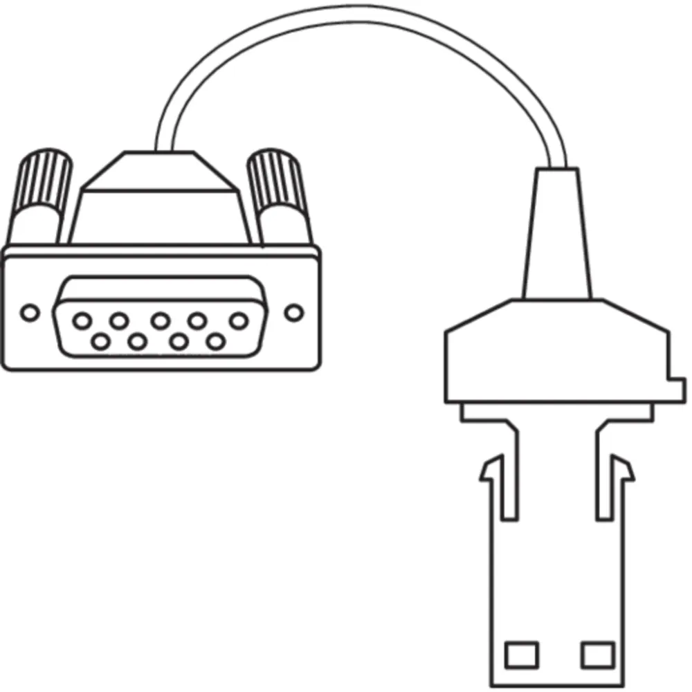 Datový kabel 16 ESv RS232C 2m,9pol