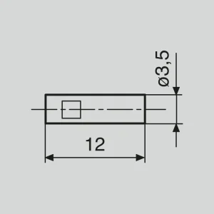 16 Eea1 měř. doteky D=3,5mm pro vnější měření