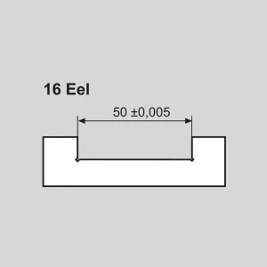 16 Eel nastavovací měrka 50 mm pro vnitřní měření
