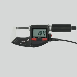 40 EWR digitální třmenový mikrometr IP65 s datovým výstupem, rozsah měření: 0-25mm