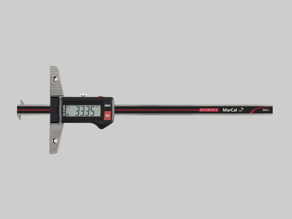 30 EWRi-D digitální hloubkoměr na drážky IP 67, i-wi, rozsah měření: 200mm
