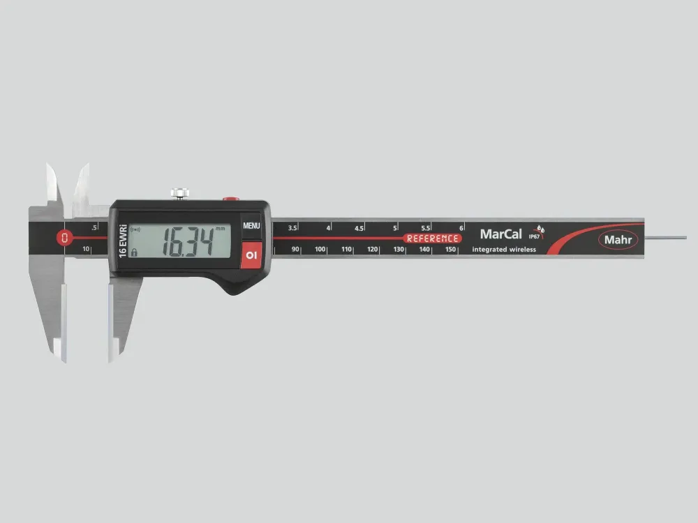 16 EWRi-H digitální posuvné měřidlo 150 mm HM, kulatý hloubkoměr