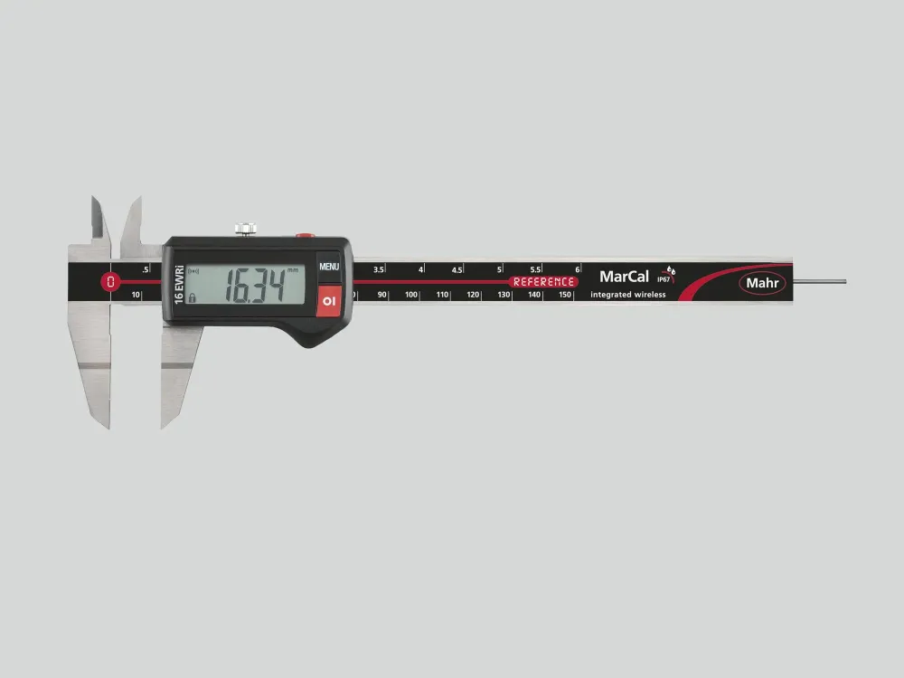 16 EWRi-NA digitální posuvné měřidlo 150 mm kulatý hloubkoměr