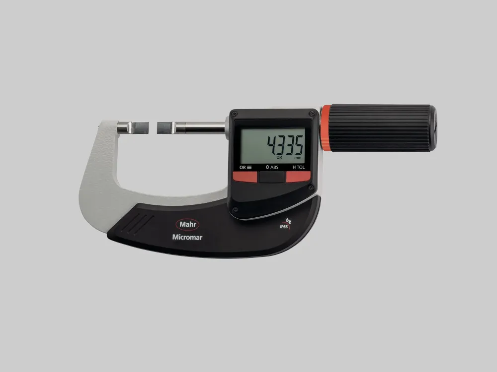 40 EWRi-S digitální třmenový mikrometr pro měření drážek, rozsah měření: 25-50mm