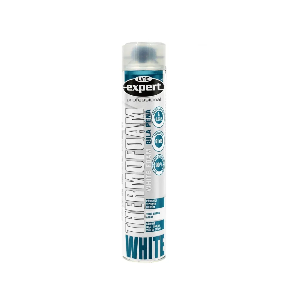 EXPERT LINE THERMOFOAM bílá montážní PUR pěna pistolová