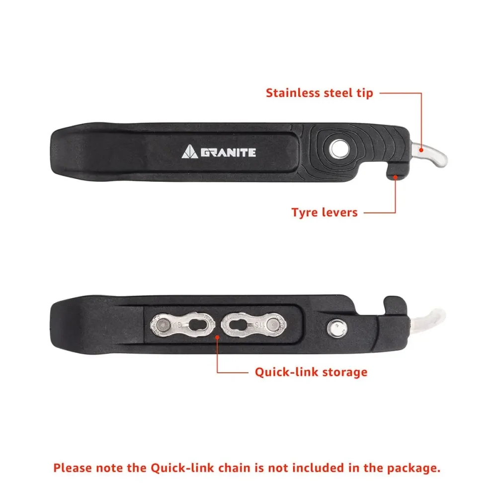 GRANITE DESIGN TALON Černé kleště pro rychloupínání výměnu pneumatik