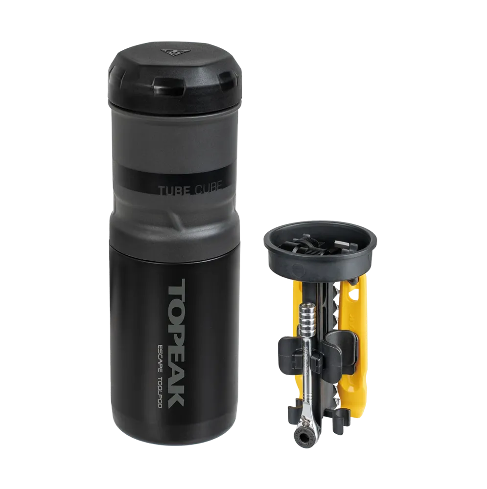 Láhev na nářadí TOPEAK ESCAPE TOOLPOD černá