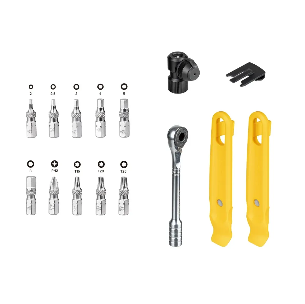 Láhev na nářadí TOPEAK ESCAPE TOOLPOD černá
