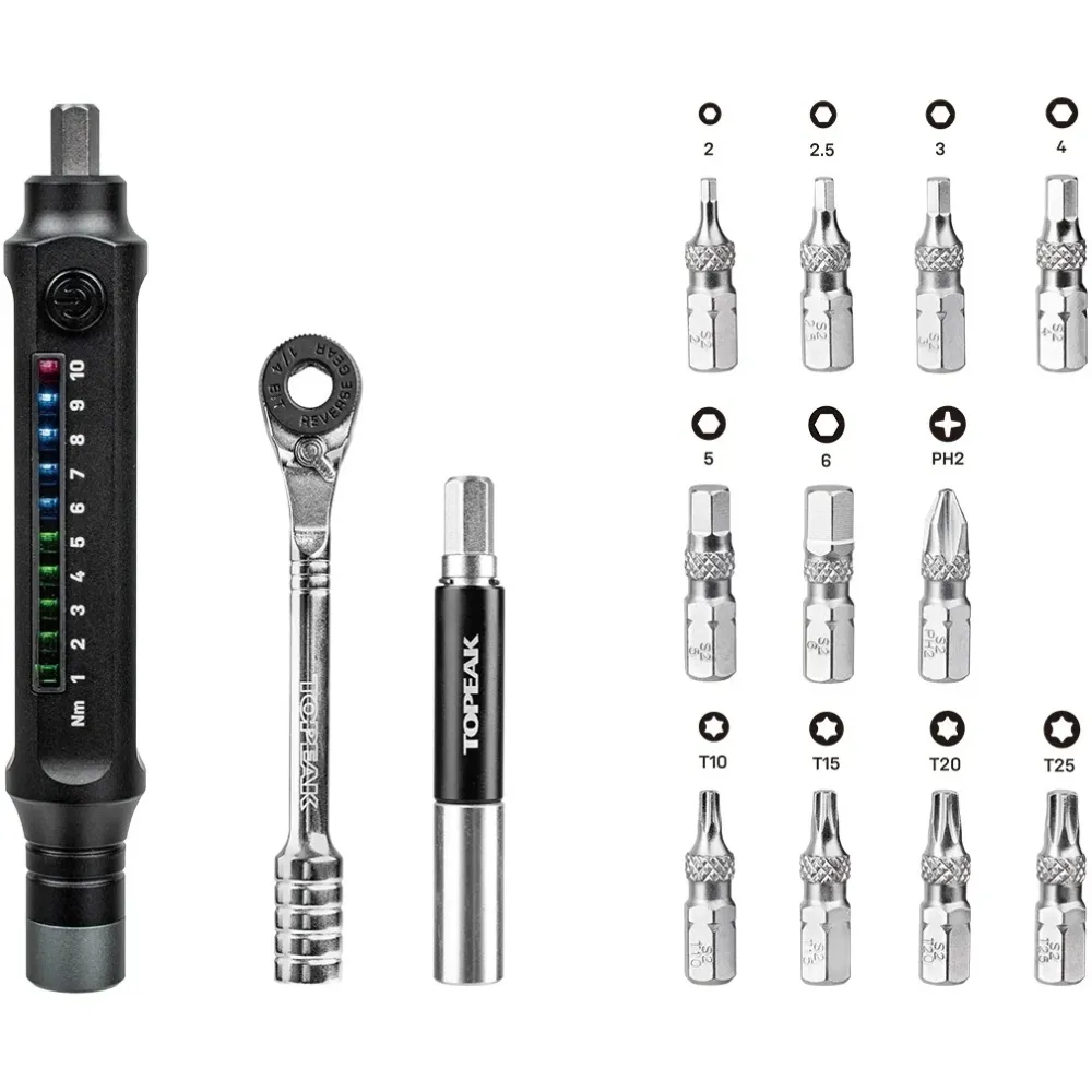 Momentový klíč TOPEAK E-TORQBAR (1-10 Nm)