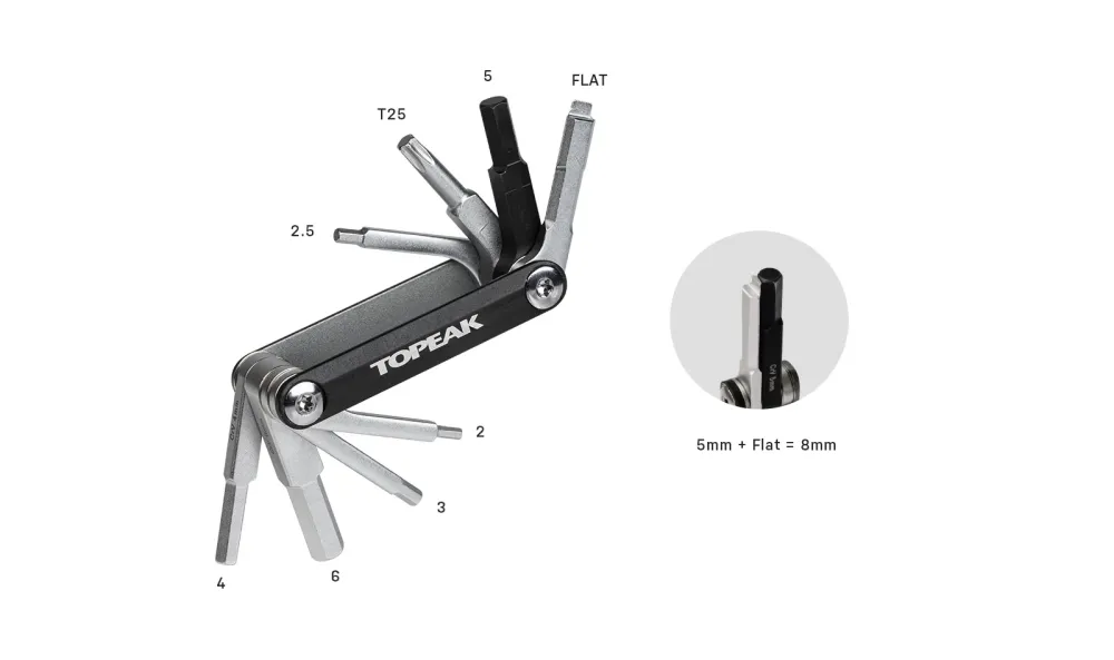 Multifunkční nářadí Co2 TOPEAK TUBIMASTER RXT Pro