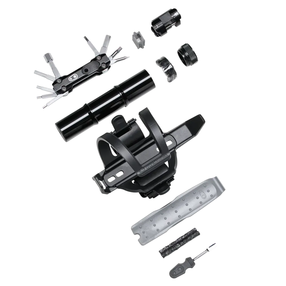 Multifunkční nářadí na kleci na láhve CRANKBROTHERS S.O.S BC18