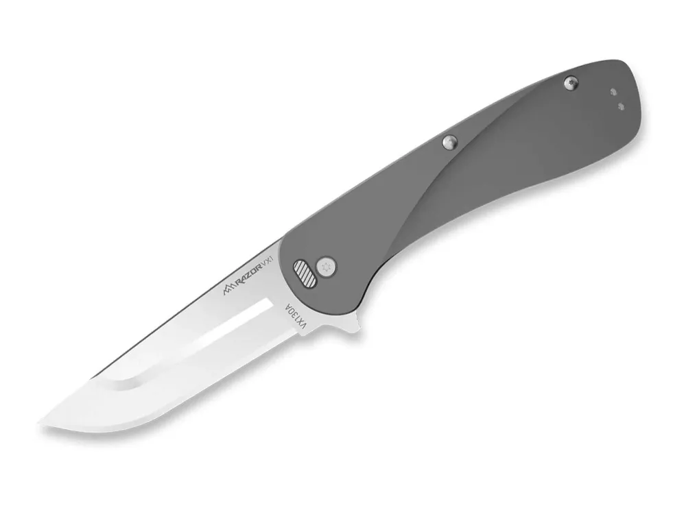 Nůž Outdoor Edge Razor VX1 3,0" hliníkově šedý