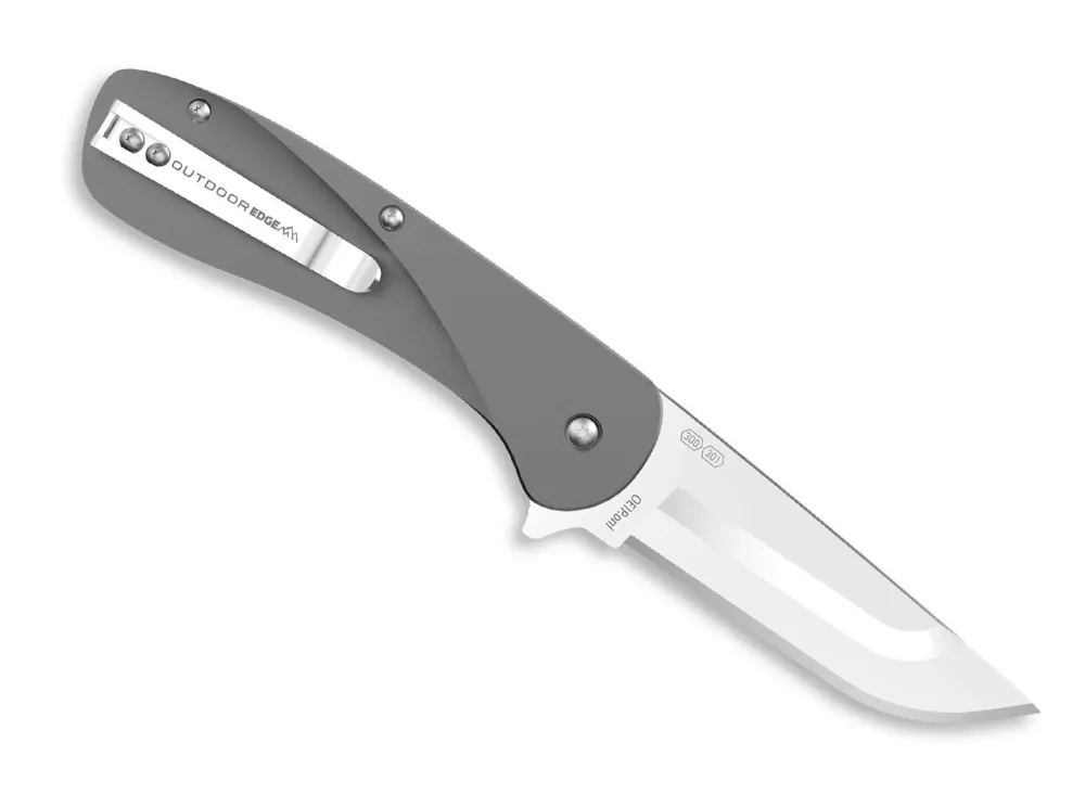 Nůž Outdoor Edge Razor VX1 3,0" hliníkově šedý