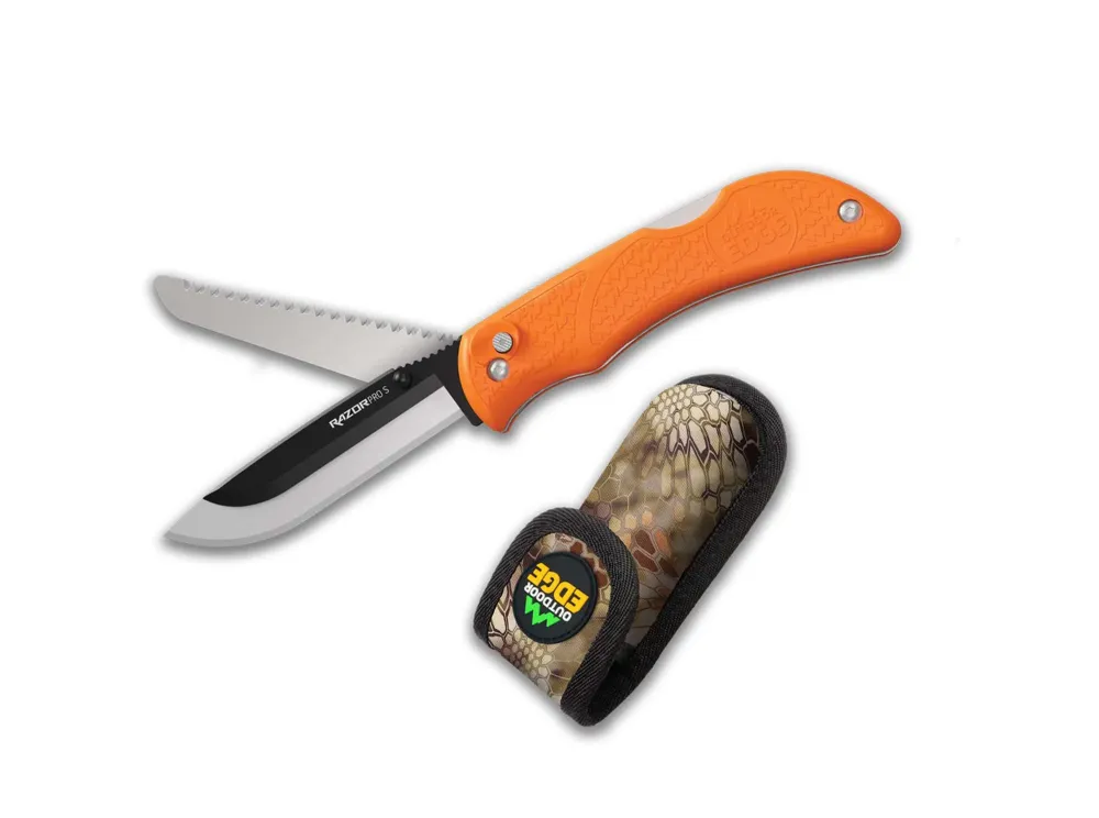 Nůž Outdoor Edge RazorPro S 3,5" oranžový blistr