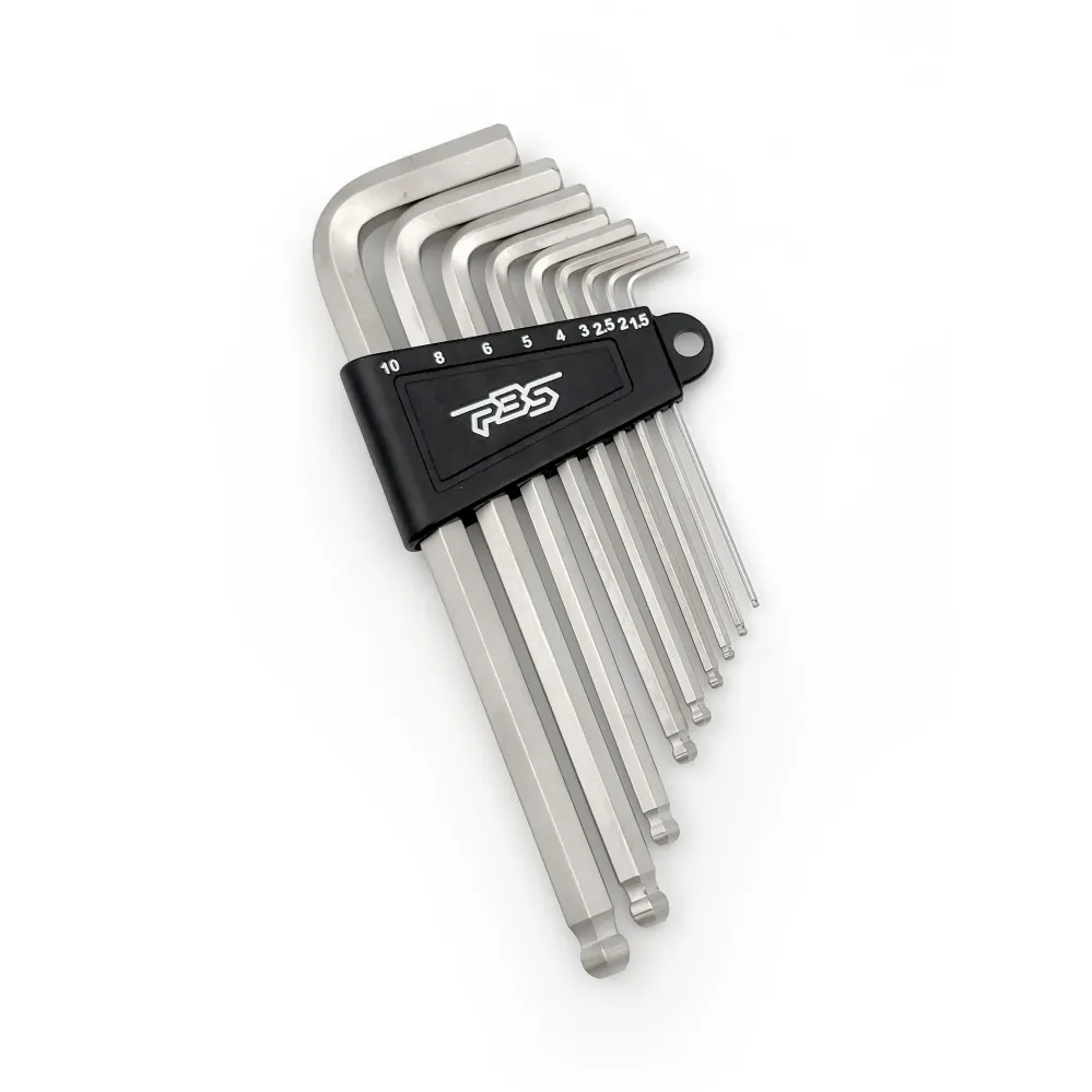 Sada 9 šestihranných imbusových klíčů PBS TOOLS