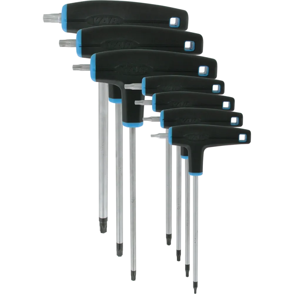 Sada 7 klíčů VAR CL-18200-07/40 Torx T