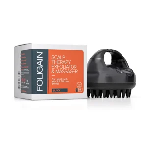 FOLIGAIN Peeling Masážník na Pokožku Hlavy v Černé