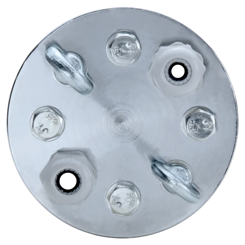 Hlava studny 110 mm kovová pro švédský konektor