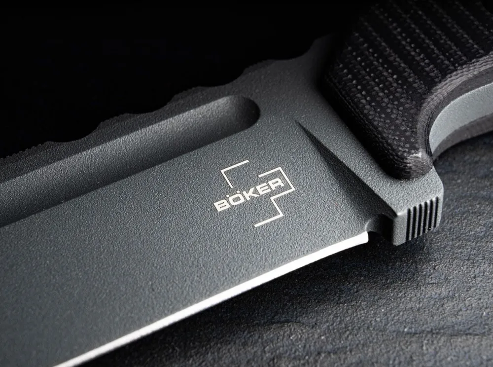 Nůž Böker Plus Little Dvalin Tanto Black