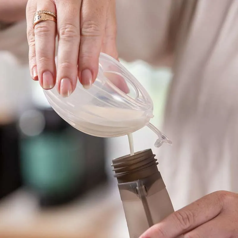 Haakaa Shell prsní pumpa včetně sterilizačního sáčku - 75ml - 2 ks.