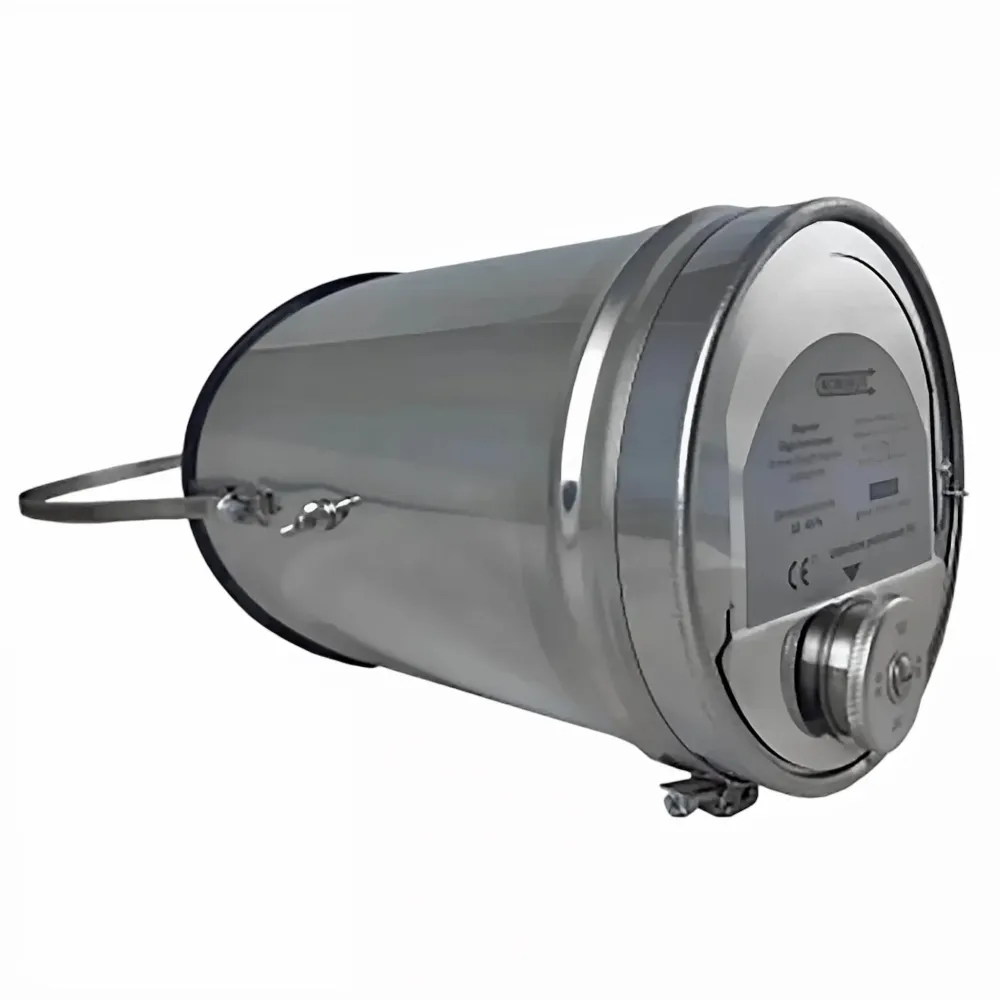 Univerzální nerezový omezovač tahu s adaptérem na kouřovou trubku těsnicím břitem 120-200 mm