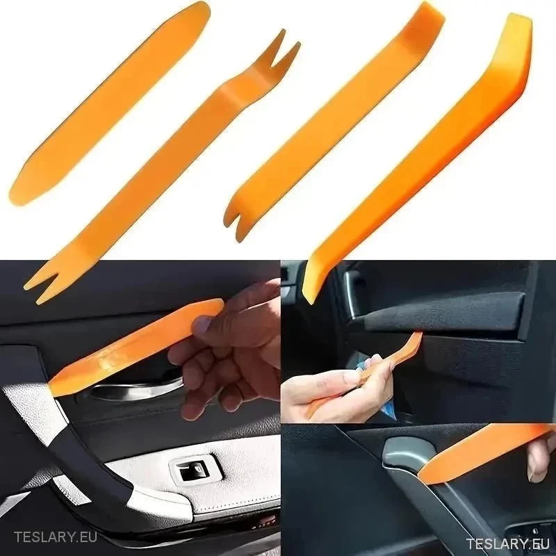 4 kusová sada nástrojů pro vaši Tesla (Anti Scratch)