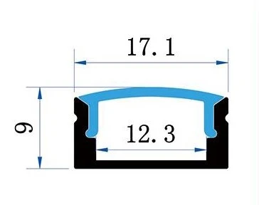 Sada lišty stříbrná KM36-S-MK-P 2M
