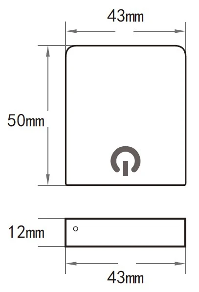 Stmívač ovladač KM-W-OD-1