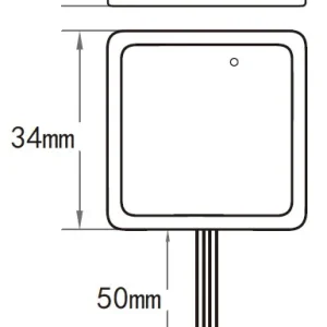 Stmívač přijímač centrál KM-W-PC-1 12V-24V