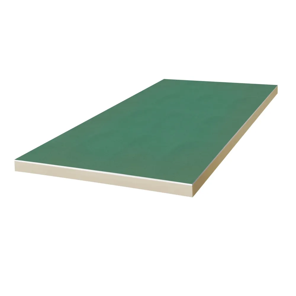 Thermano Gk ʎ 0,023 PIR desky s integrovaným zeleným sádrokartonem 2 600 x 1 200 mm