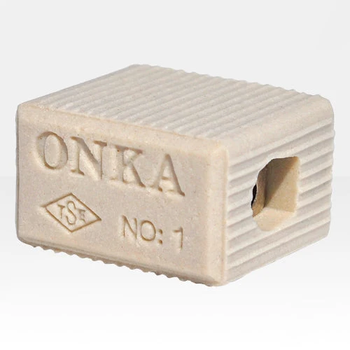 ONKA 0.75-1.5mm2 1POLE Steatit / Keramická / Porcelánová přípojka - PORCELAIN TERMINAL BLOCK, 1070008