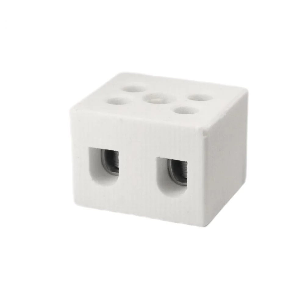 ONKA 0.75-1.5mm2 / 2-dráhy Steatit / Keramická / Porcelánová přípojka - PORCELAIN TERMINAL BLOCK, 1070001