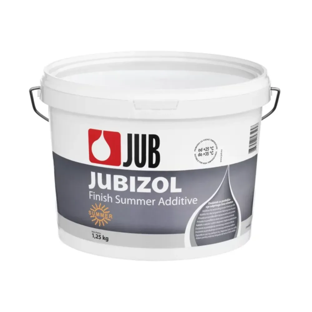 JUB JUBIZOL Finish Summer Additive letní přísada pro prodloužení doby tvrdnutí omítek